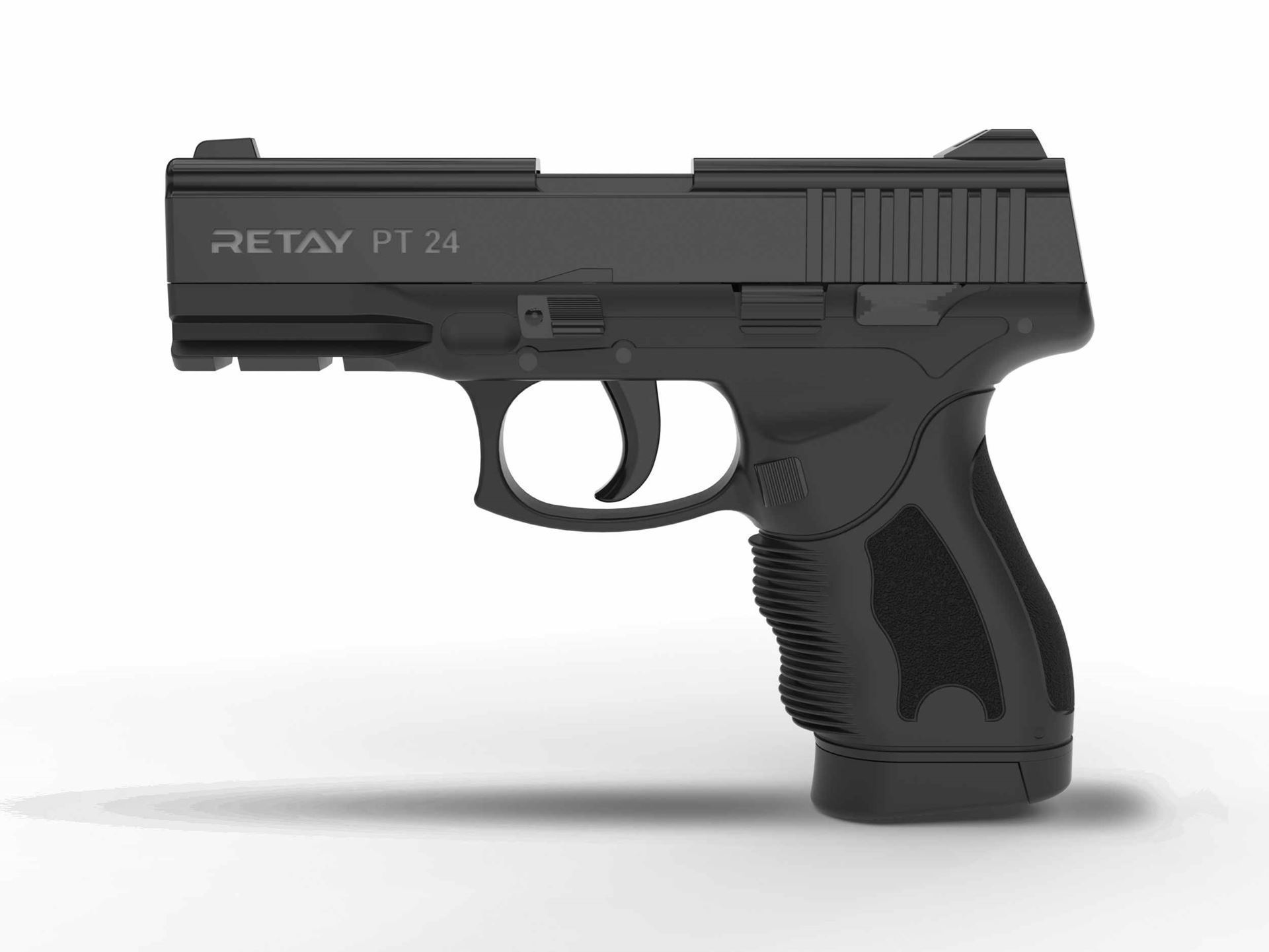 THE BAKKIE SHOP Retay PT24 Blank Gun   Black