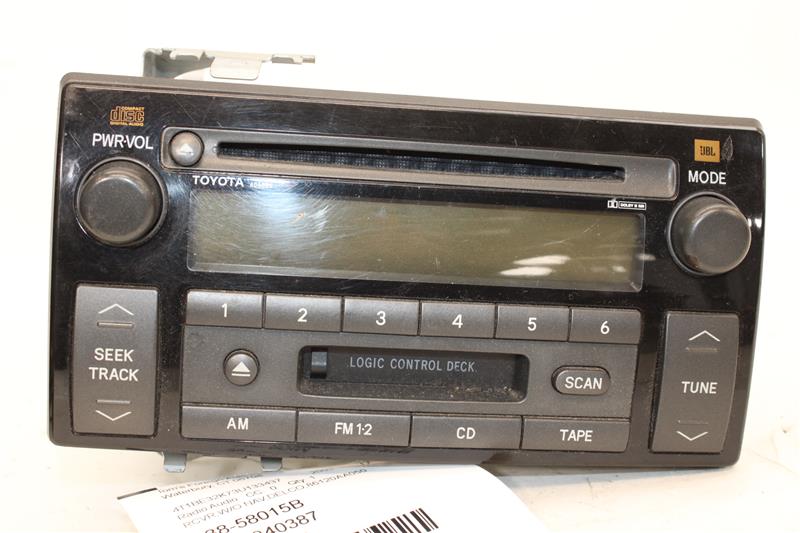 TOMSFOREIGN RADIO TOYOTA CAMRY 2002 2003 2004 LX XLE DELCO 1366291