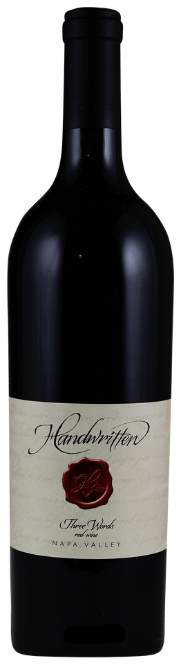 HANDWRITTEN WINES 2011 Handwritten Three Words Red Wine 750ml