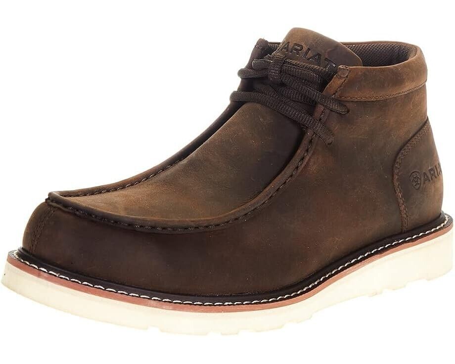2718 Ariat Recon Country 10038394 200 Mens 7.5 Distressed Brown Leather Boots ZPO2743