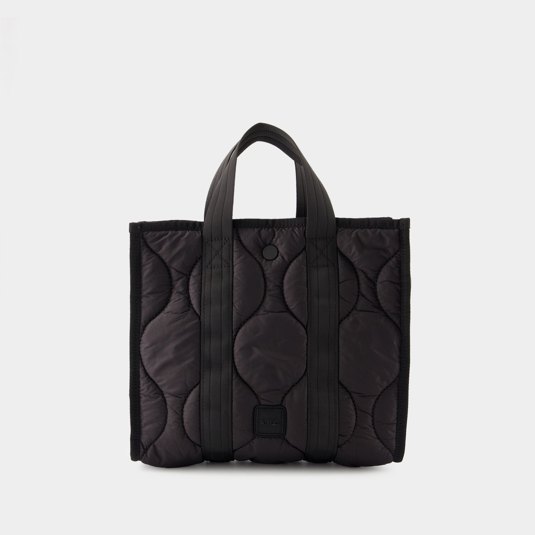Cabas Louise Small Shoulder Bag A.P.C. Nylon Black