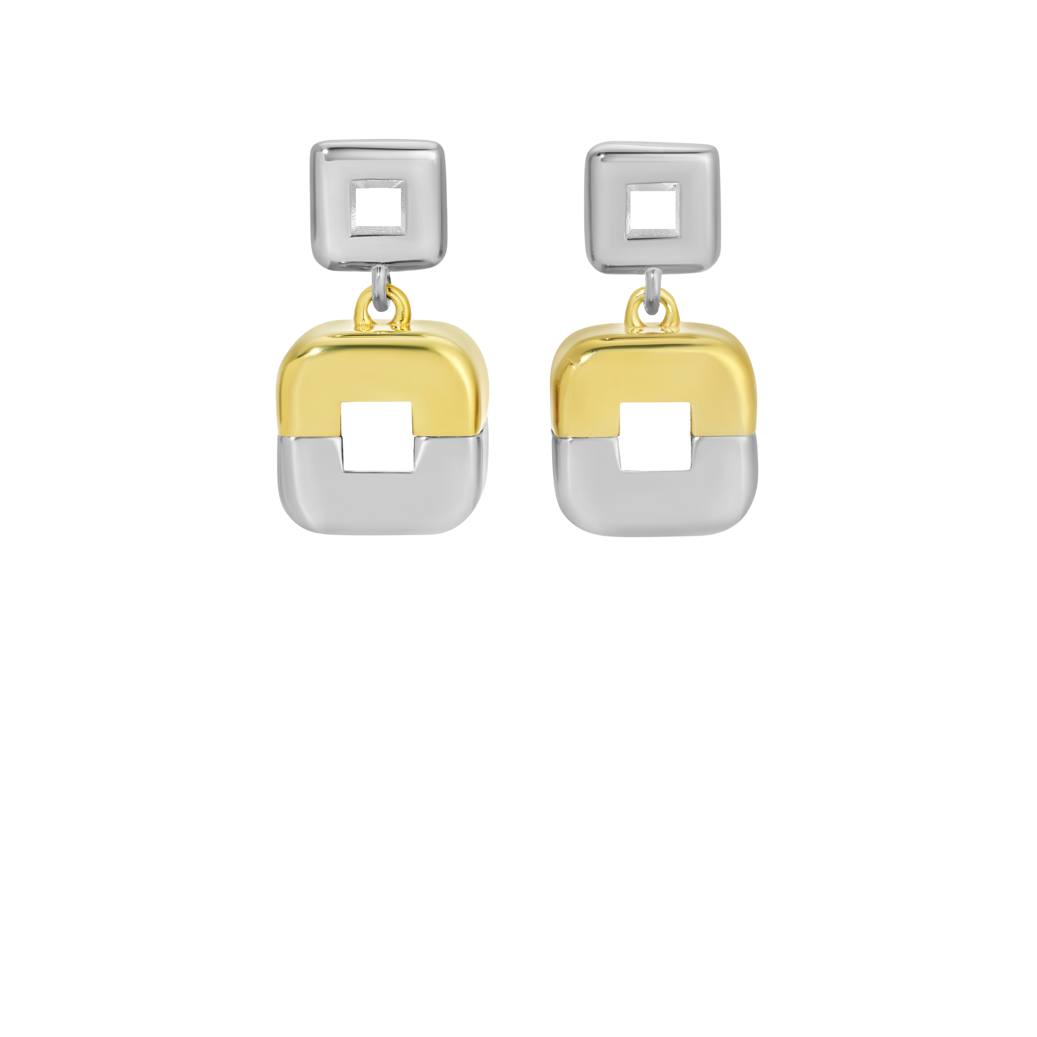 MONBOUQUETTE Hollow Hatch Earrings