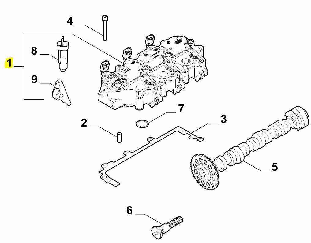 FIAT MultiAir Actuator Unit   1.0 500 , Tipo & Renegade