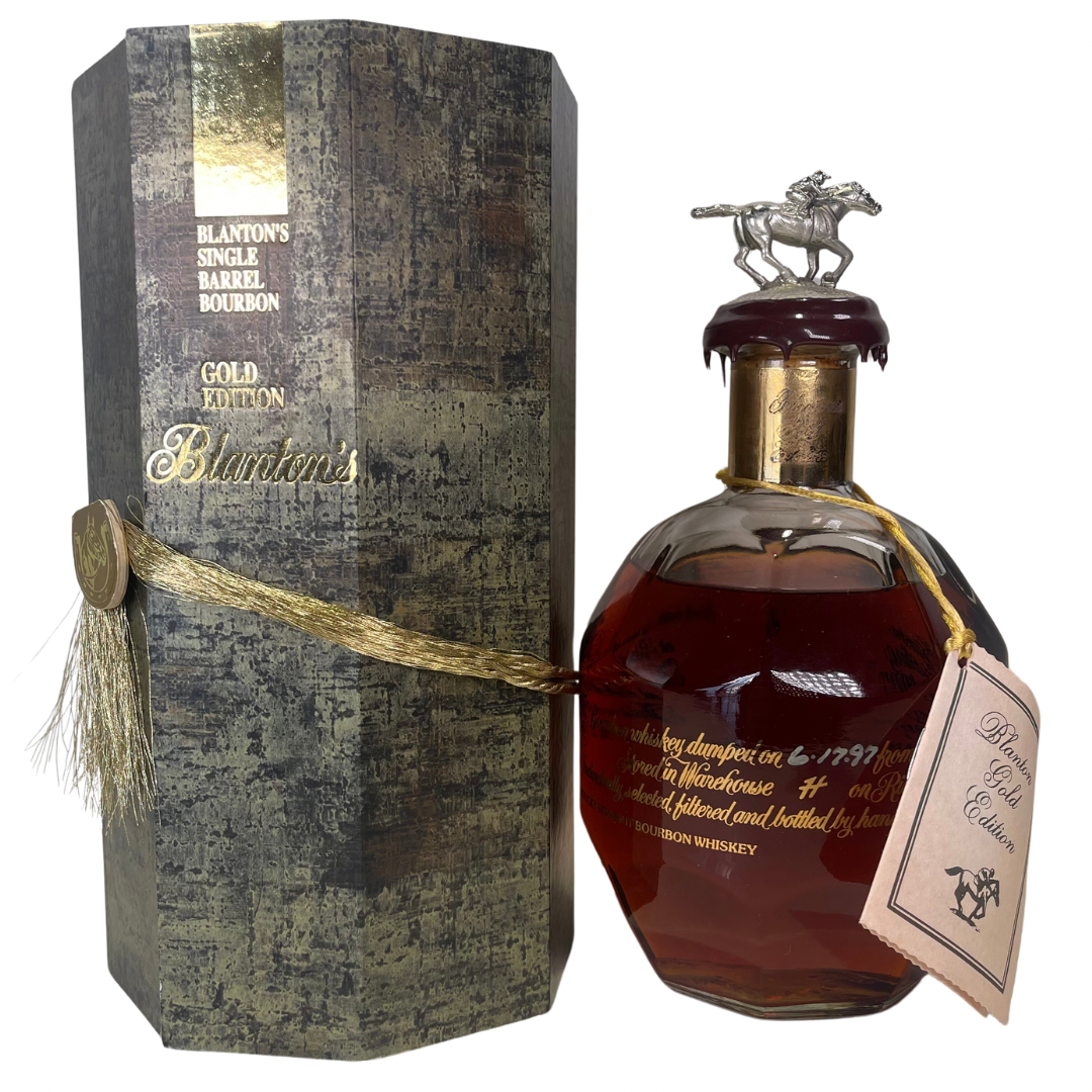 1997 Blanton's Takara Gold Derby Edition Single Barrel Kentucky Straight Bourbon Whiskey 700ml