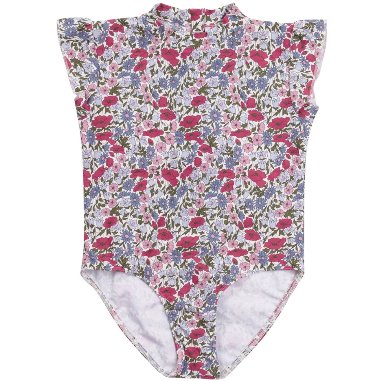 Petit Crabe Poppy & Daisy P Beaa Badedragt S S   Lavet af Liberty Fabrics