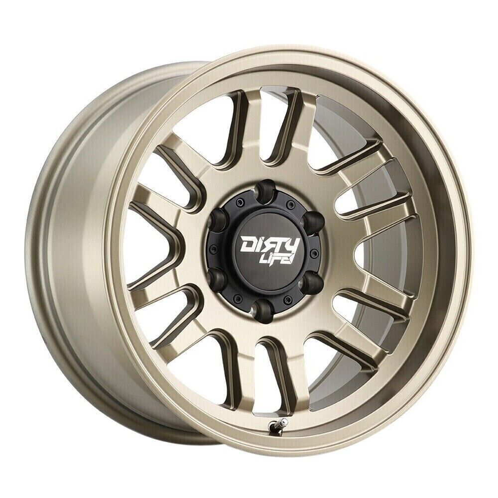 Dirty Life Canyon 9310 Rim 17X9 6X139.7 Offset 0 Satin Gold (Quantity of 1)
