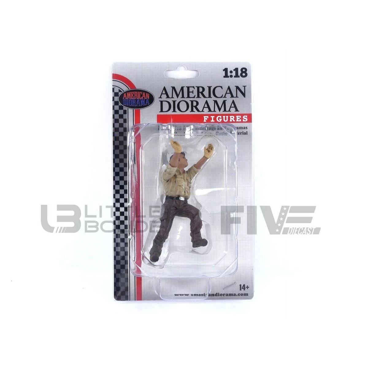 2297 American Diorama  1 to 18 Scale 4 x 4 Mechanic Figure 5 for Model Car