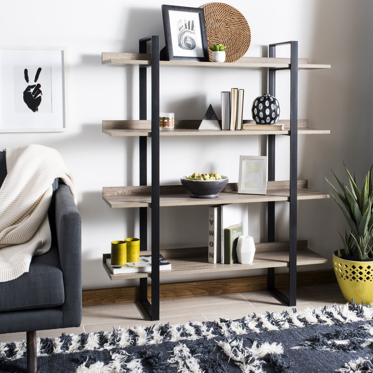 2346 Melissa Retro Mid Century 4 Tier Etagere