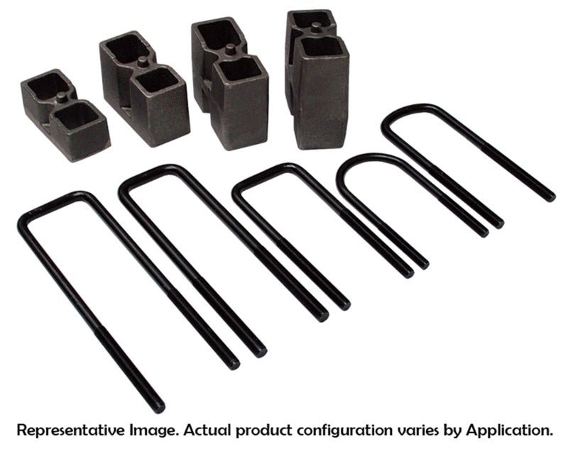 Skyjacker 2011 2013 Ford F 250 Super Duty 4 Wheel Drive Suspension Block and U Bolt Kit