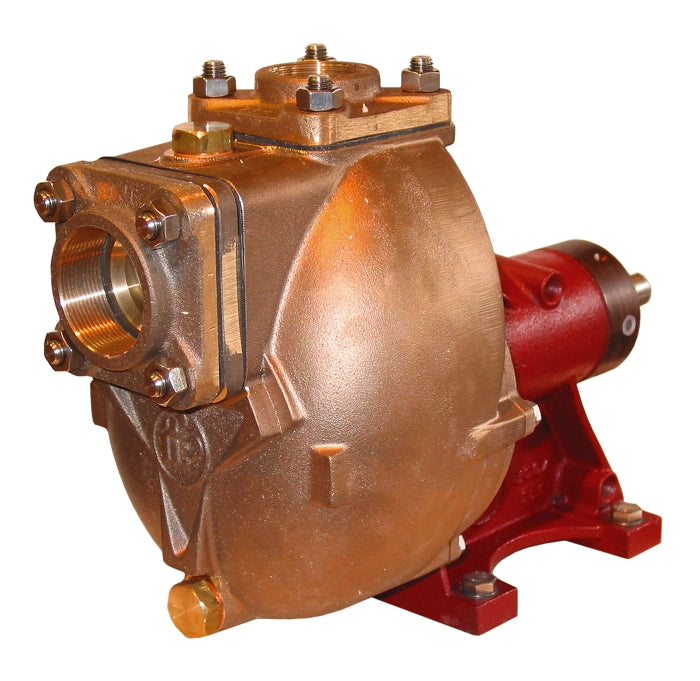 JABSCO 1½" Bronze Self priming Centrifugal Pump Bare shaft, Anti clockwise rotation (when viewed from shaft end). Manual clutch option available.   AM40S