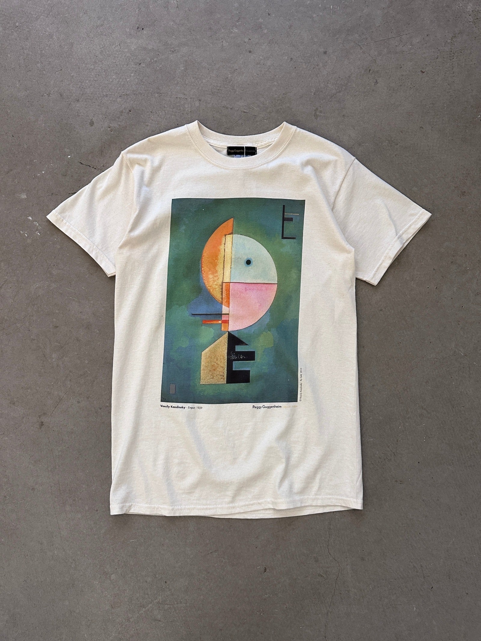 PERMANENT ORBIT 2010 Peggy Guggenheim Collection Kandinsky T Shirt   S