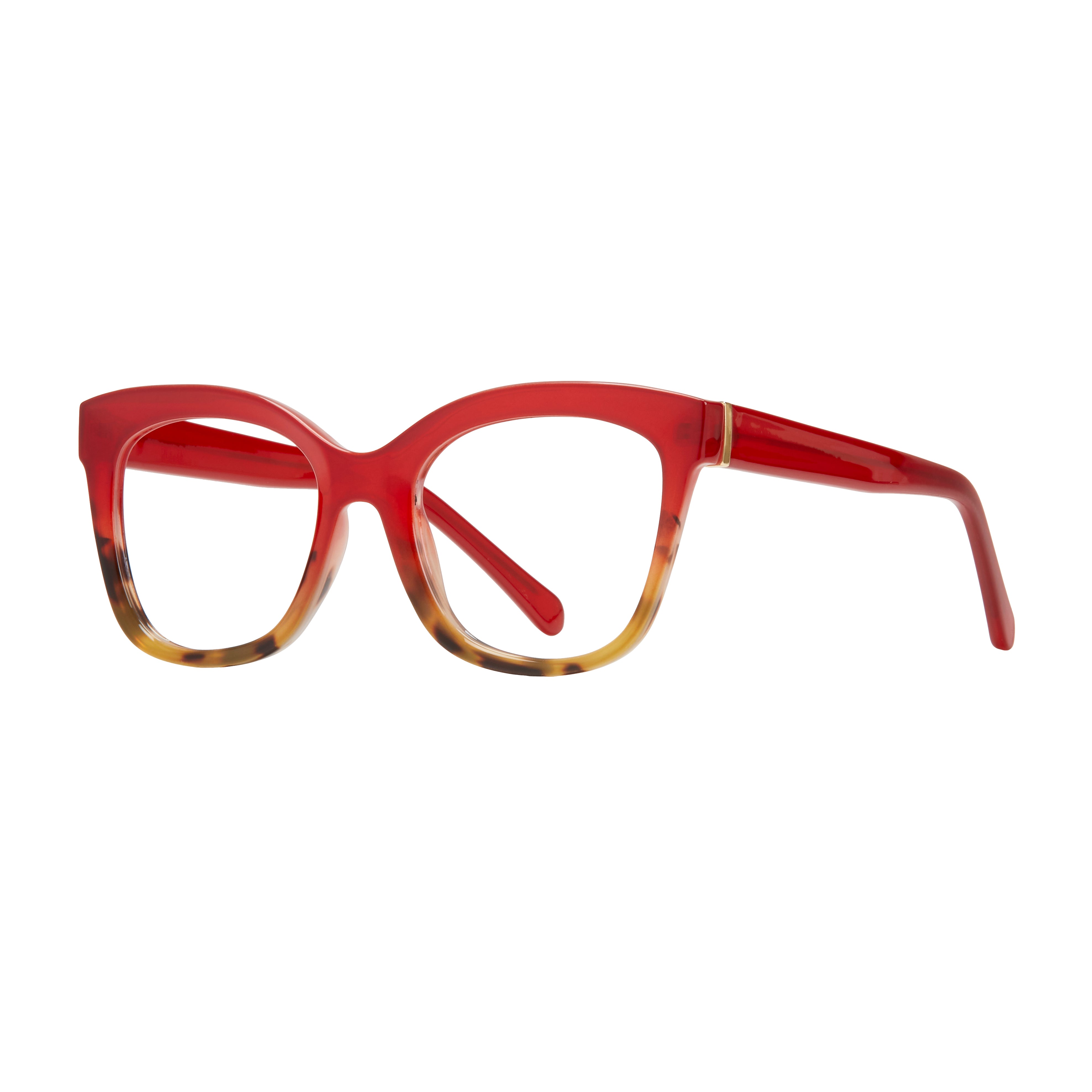 RED / BROWN TORTOISE + BLUE LIGHT FILTERING LENS MORGAN BLUE LIGHT READERS