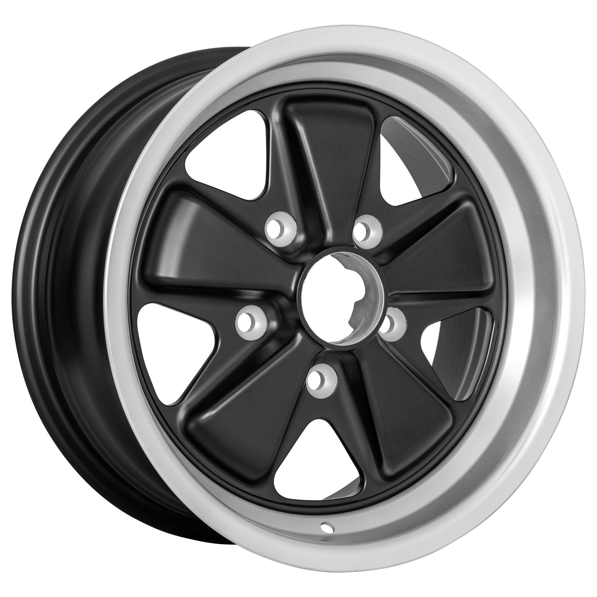 FUCHSFELGE Porsche Evolution Fuchs Wheel Black 15x7   911/912E/930  FE150701302371B