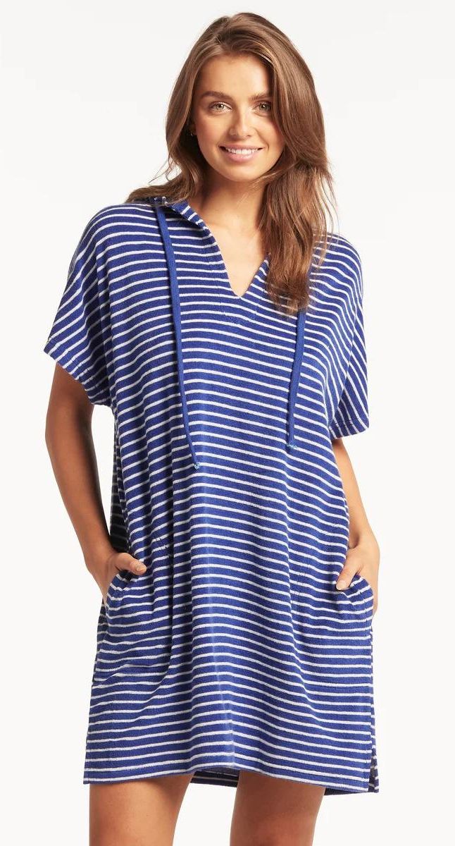 Sea Level Surf Poncho Towel   Royal Marina