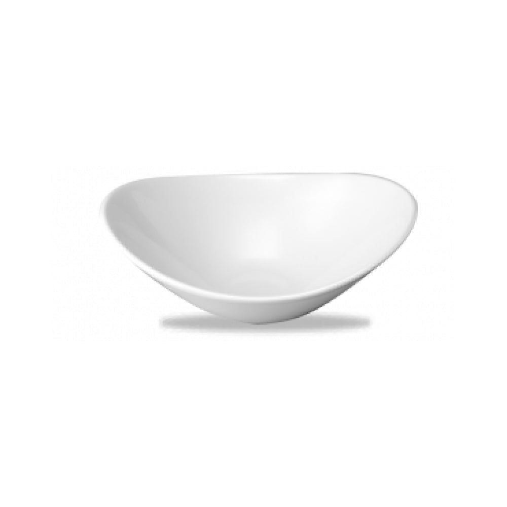 Churchill 10.6 Oz. Super Vitrified Orbit Oval Coupe Bowl   12/Case   WH OB71