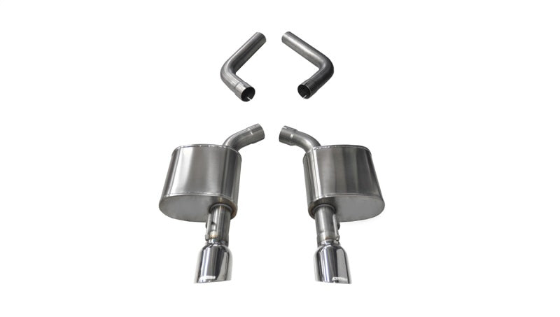 CORSA PERFORMANCE Corsa 17 20 Dodge Charger 6.4L/17 19 Dodge Charger 5.7L Polished Sport AxleBack Exhaust w/4.5in Tips