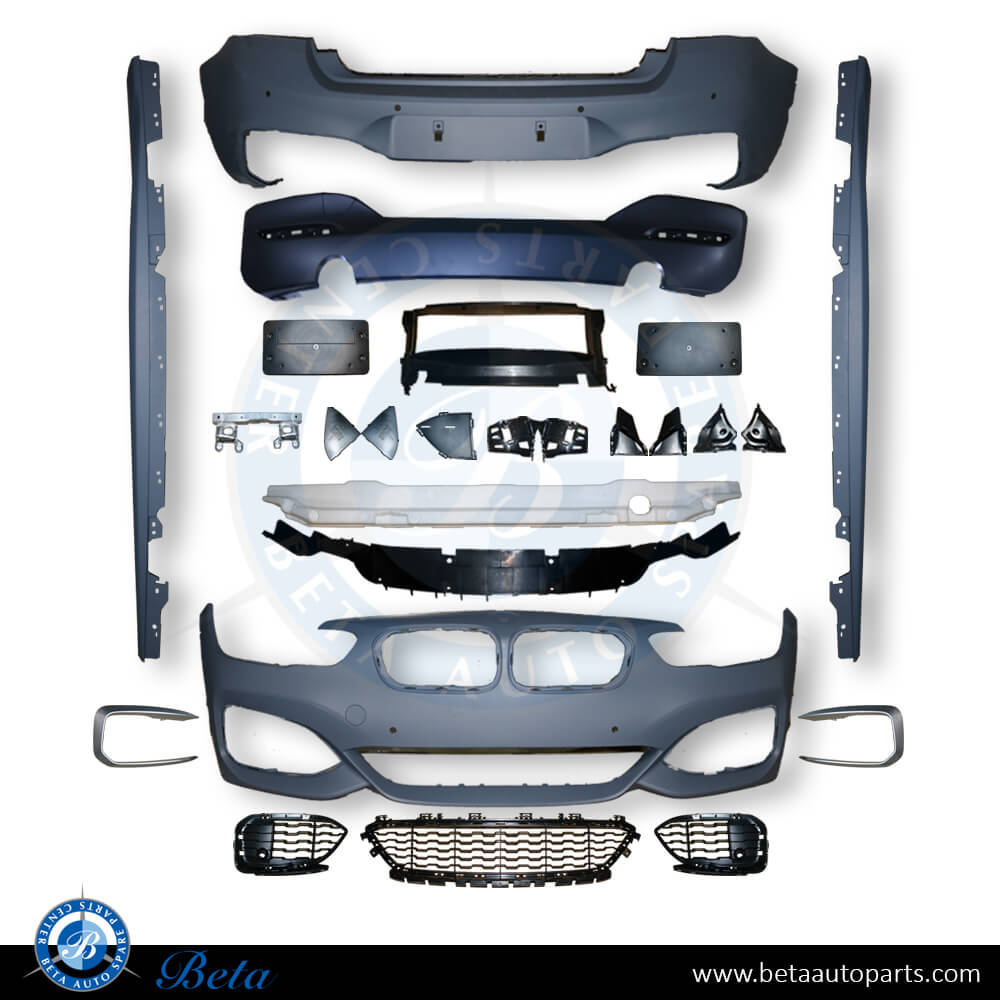 BETAAUTOPARTS BMW 1 Series F20 LCI (2015 2019), Body Kit M135 Look with PDC without Washer, Taiwan