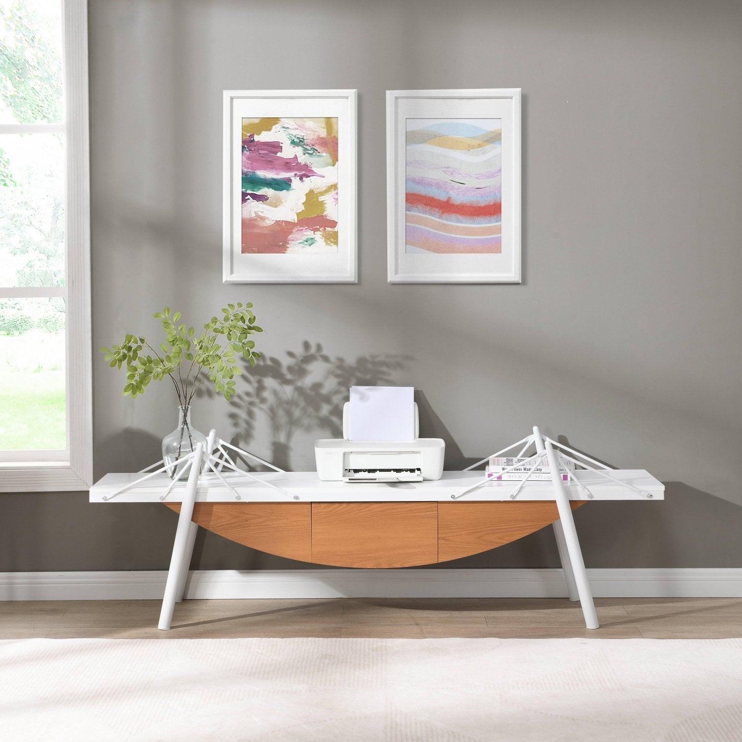 2594 Streamdale Sailboat TV Stand 70.87" Modern Entertainment Center