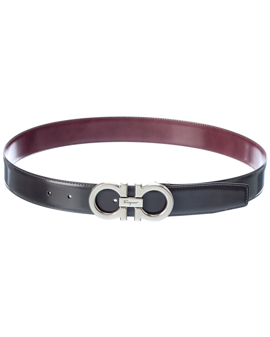 2000 Ferragamo Gancini Reversible & Adjustable Leather Belt