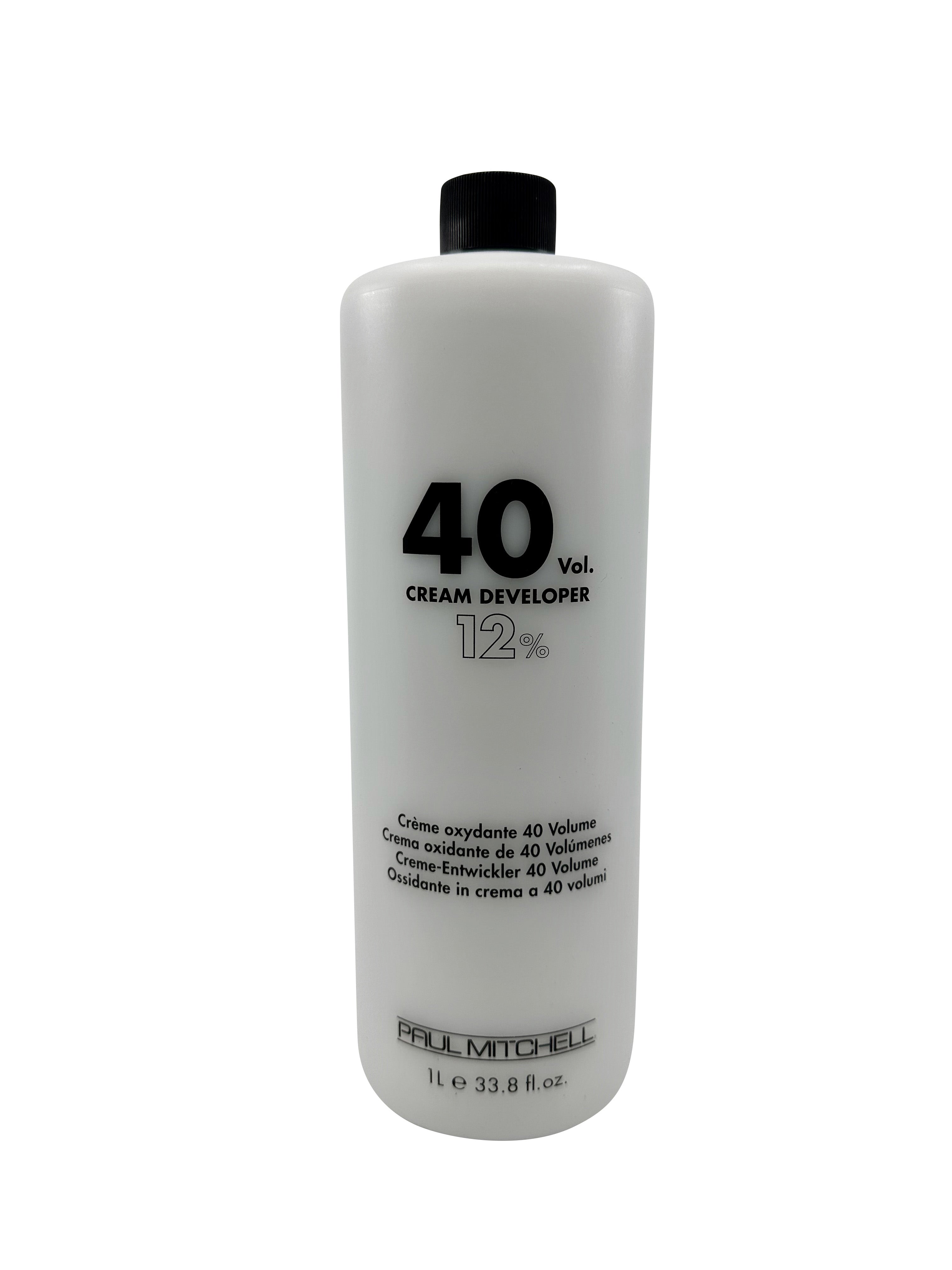 2198 Paul Mitchell 40 Vol. Cream Developer 12% 33.8 OZ
