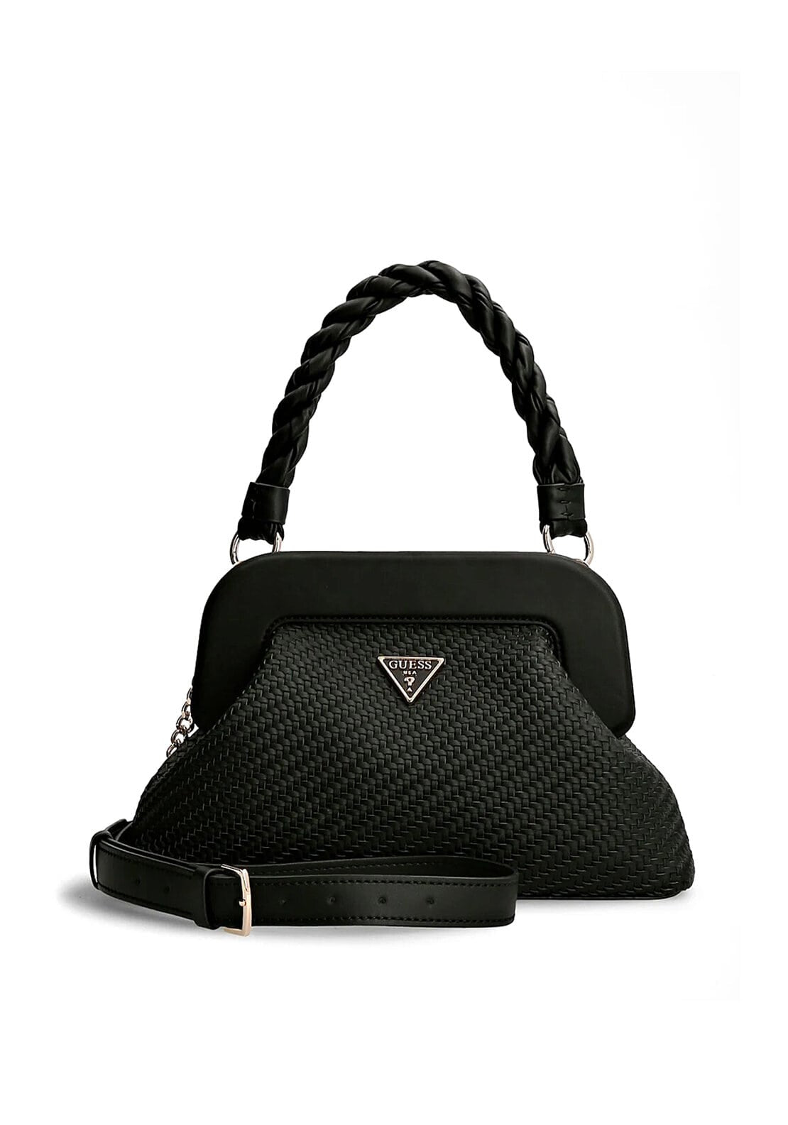 Guess Hassie Shoulder Bag  Black