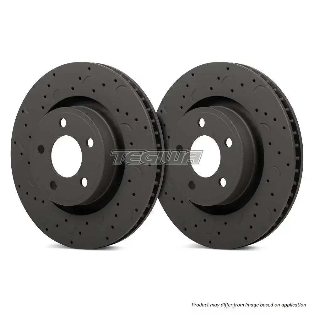 HAWK Performance Talon Slotted & Drilled Brake Discs Rear BMW F32 F33 F36 435 435D 440 13 21
