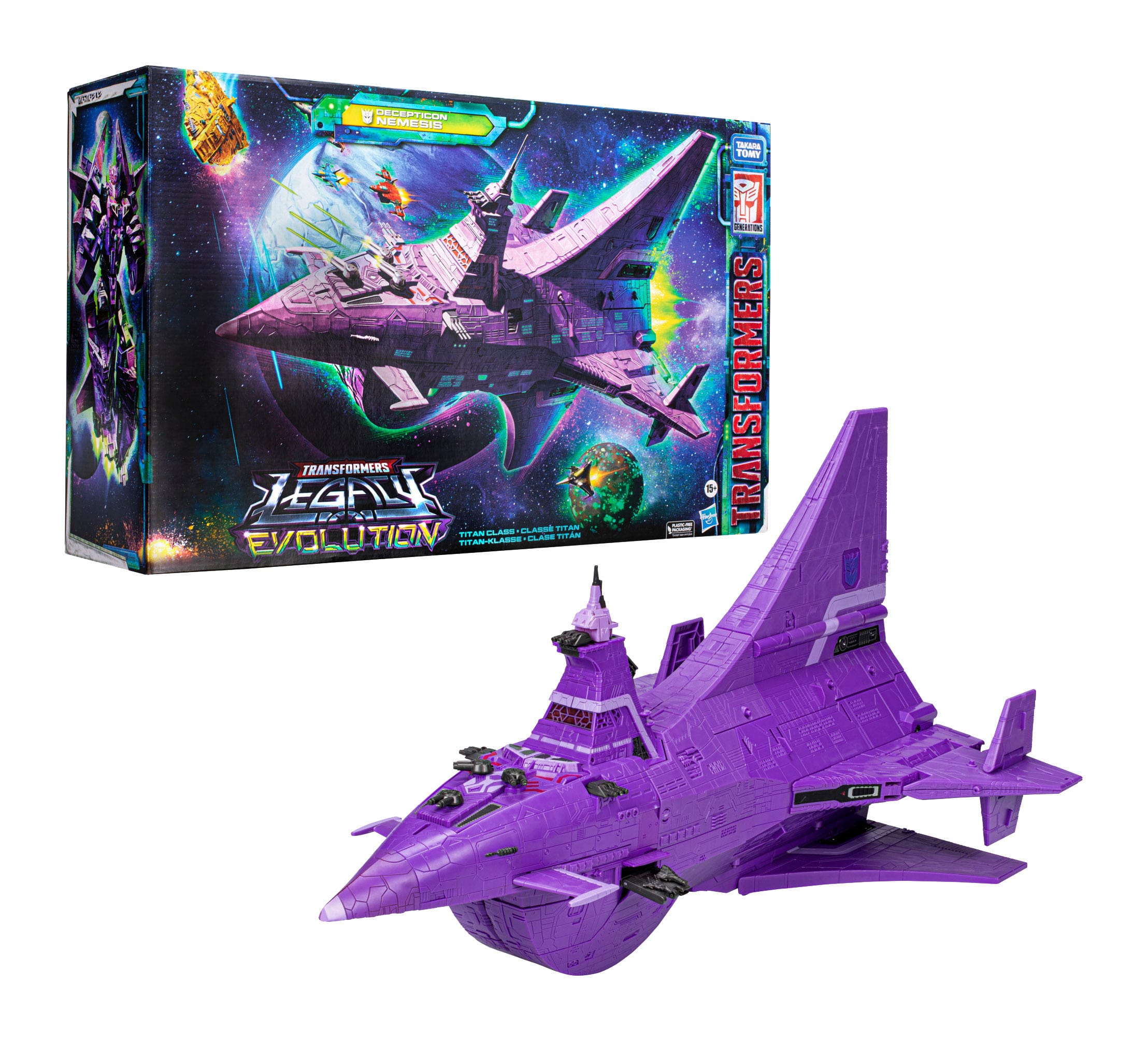 INFINITY COLLECTABLES Transformers Legacy Evolution Decepticon Nemesis