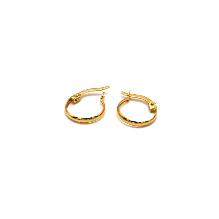 image00025_3_0a1e7cfb-69ce-487c-8175-92c99baef046 GOLD ZONE Real Gold Round Plain Clip Earrings Set   Model 4316 E1941