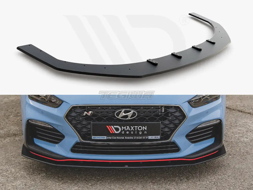Maxton Design Maxton Racing Front Splitter Hyundai I30 N MK3 Hatchback Fastback 01 20