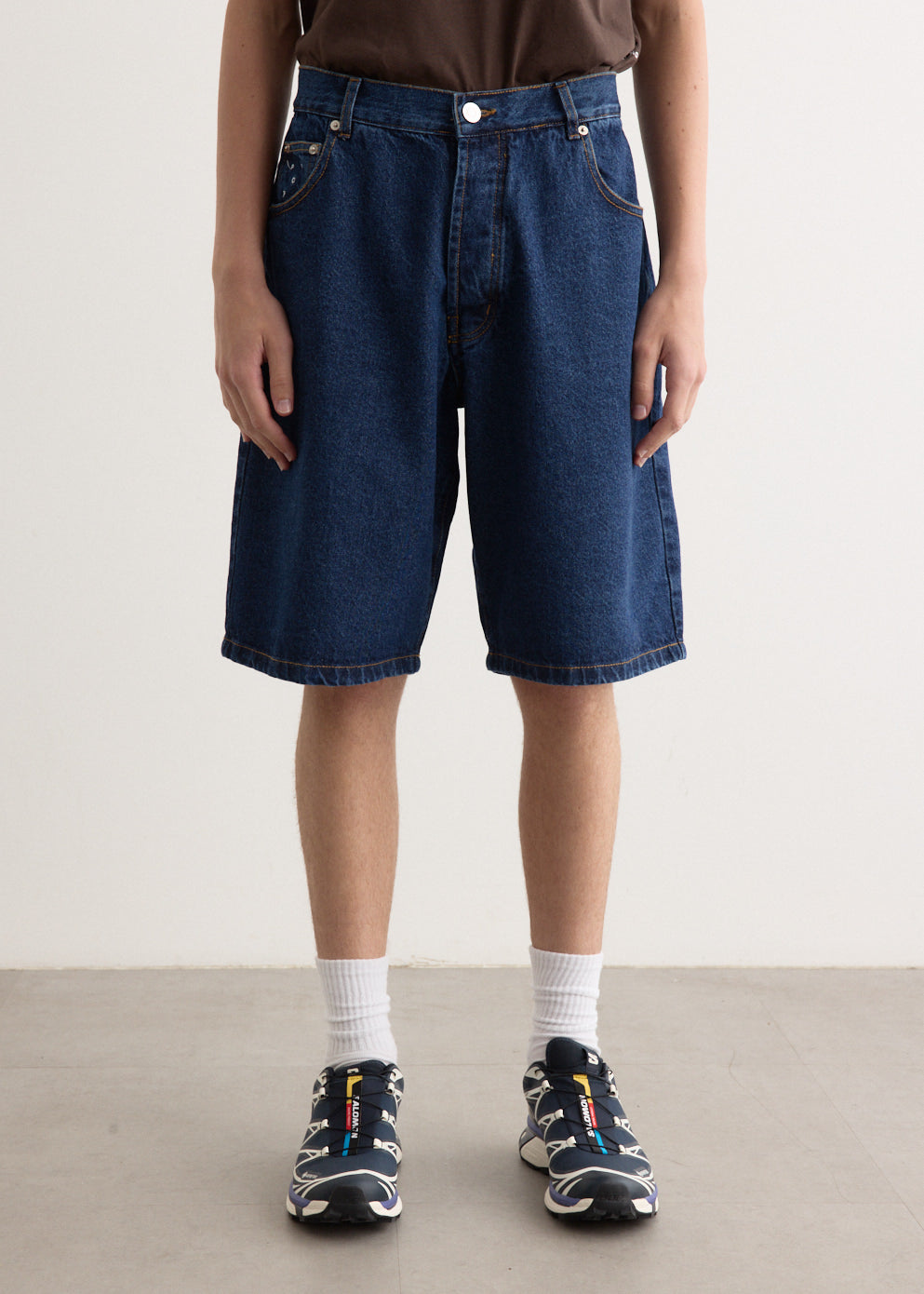 POP TRADING CO DRS Denim Shorts