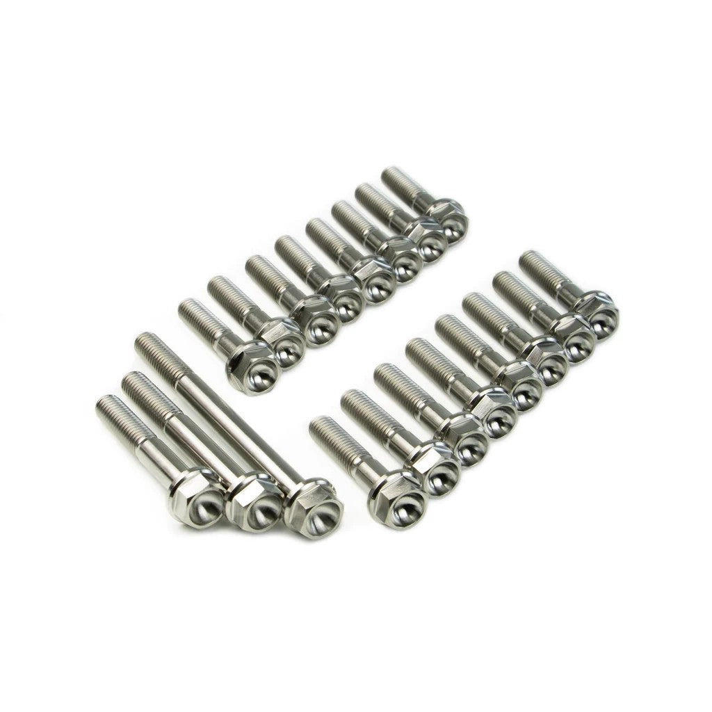 TORQUEGT SpeedFactory Racing Titanium Transmission Case Bolt Kit B Series FWD Raw