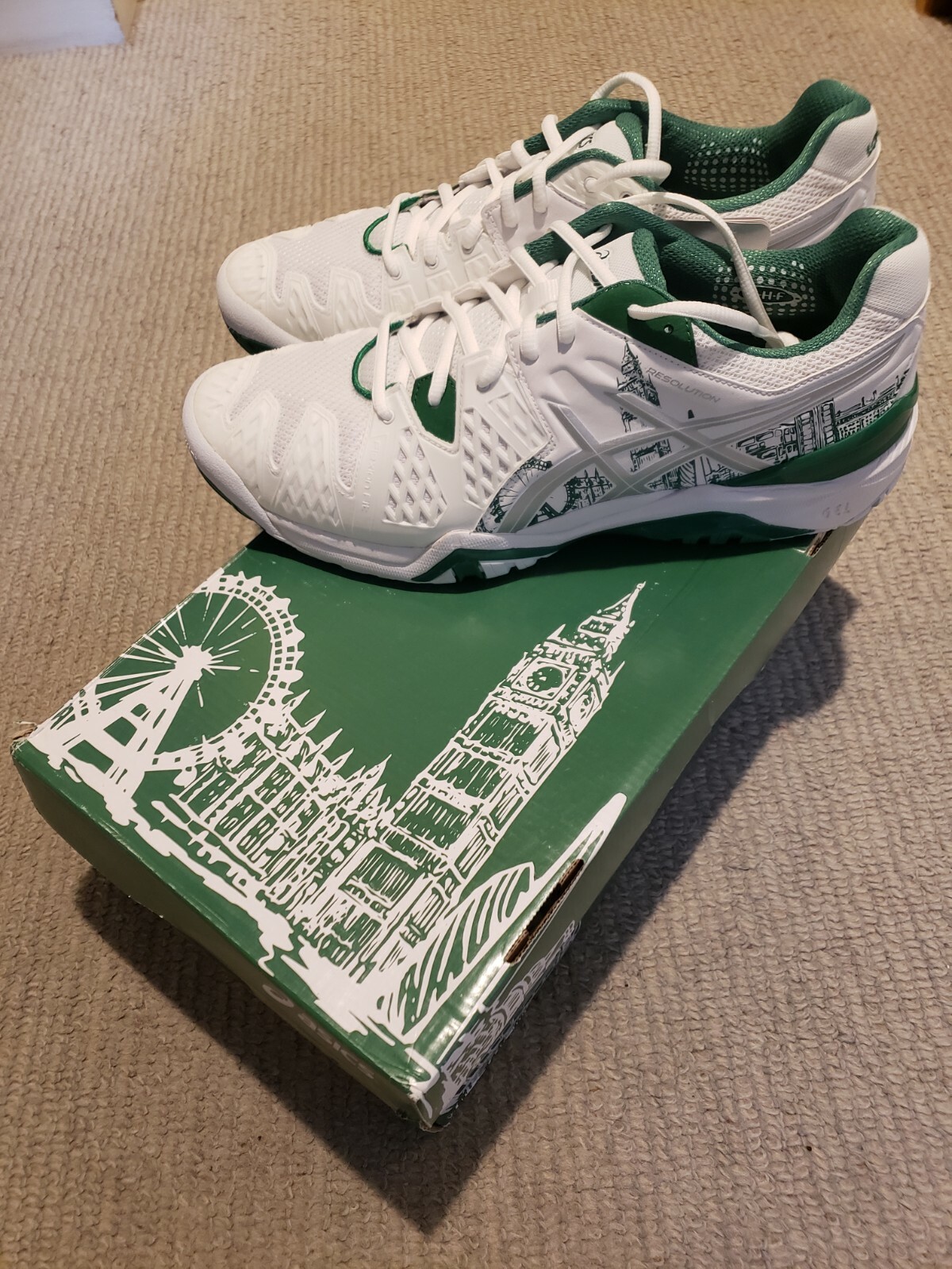 Nuovissimo RARO da collezione ASICS GEL Resolution   Uomo Taglia 11 5 Londra 2016