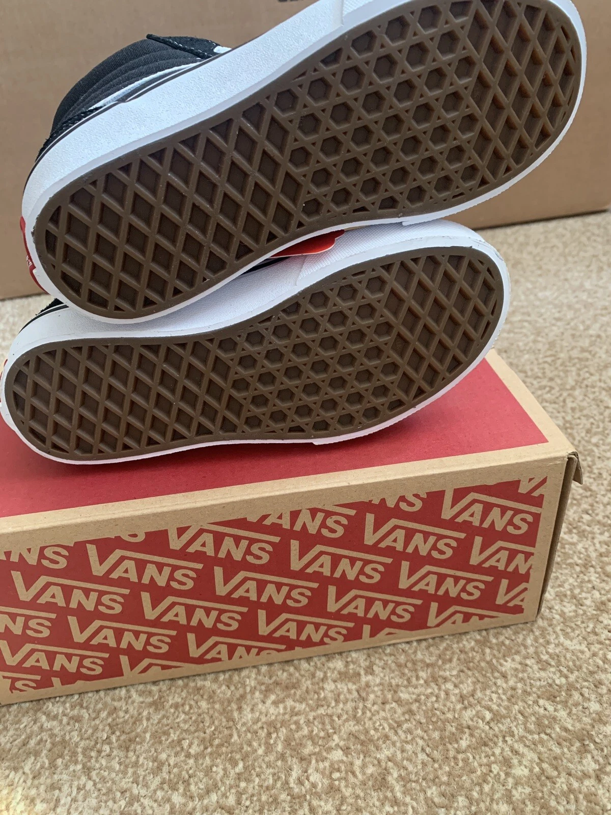 Stivali bambino bambini Vans Ward Hi 13 nuovi con scatola nuovi