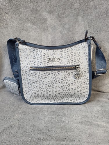 Guess Purse Blue Crossbody Handbag Haze FORMOSA New
