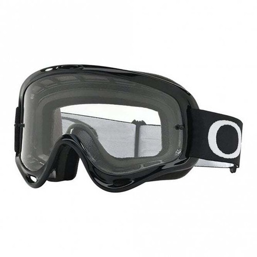 Oakley O Frame MX Motocross Goggles   Jet Black w Clear Lens