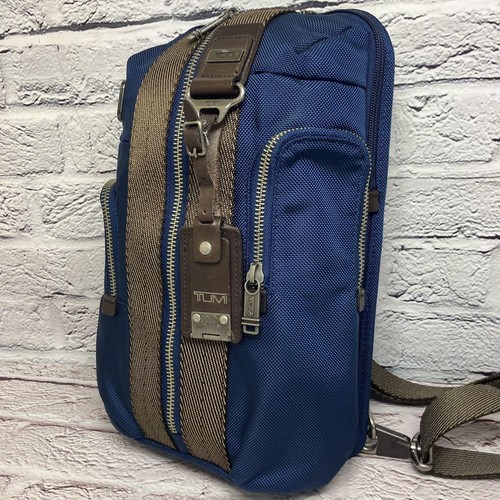 TUMI Men Alpha Bravo Montrail Sling Bag Body Limited Edition VHTF Rare Popular P