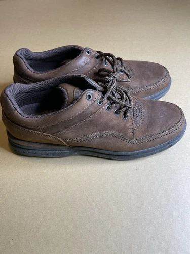 Rockport Men's Brown Lace Up Comfort Shoes Size 9.5 MWT17 Leather
