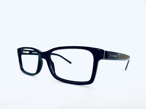 Burberry Black Rectangular Acetate Glasses Italy BY3001 54 16 140