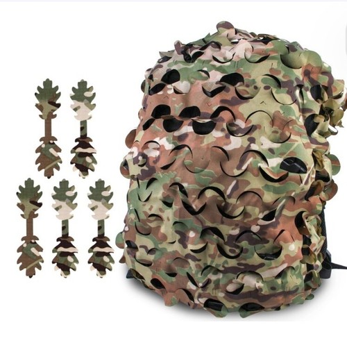 COPERNI LOOGU Copri Zaino Tattico Rete Traspirante Mimetico per Esercito Airsoft Campeggio UK✅✅