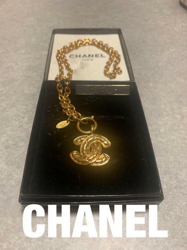 s-l500_1756679387 CHANEL Coco Mark Vintage Quilted Chain Necklace G Ladies 3.5cm x 3cm x 54cm