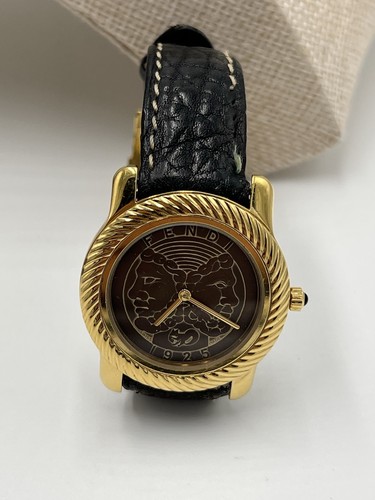 Orologio donna FENDI SWISS 800L. Quadrante "moneta romana 1925"