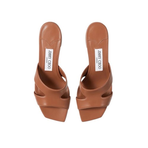 Jimmy Choo   Sandali mules Ellison 45 mm in pelle nuovi con scatola taglia 38 1 2