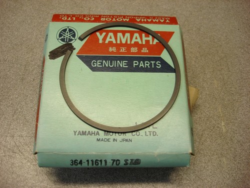 YAMAHA YZ 250 360 A B 1974 1975 PISTON RING NOS OEM 364 11611 70 00 STD BORE