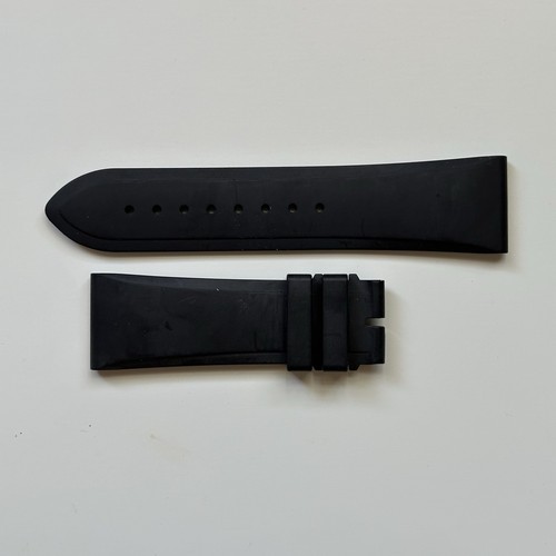 23 20mm OEM Vacheron Constantin QUAI DE L'ILE Black Rubber Watch Strap