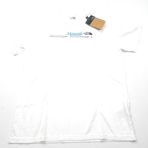 THE NORTH FACE North Face Shirt Mens Medium White Hawaii City Tee Graphic Outdoors New Tag