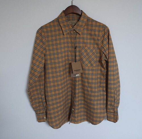 Camicia donna Burberry a quadri US4 8003121 131411747