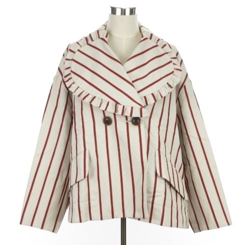 Vivienne Westwood Red Label Love Jacket Double Heart Big Silhouette Striped Used