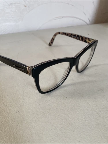 Dolce & Gabbana DG 3212 2857 52 (Limited edition) Black Leopard Eyeglasses