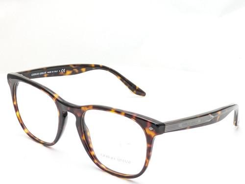 Giorgio Armani AR7185 5026 Rectangle Havana Unisex Eyeglasses 52mm