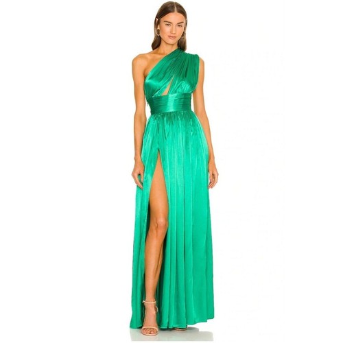BRONX AND BANCO Bronx & Banco Camilla Gown Small Emerald Green Party Cocktail Evening Sexy